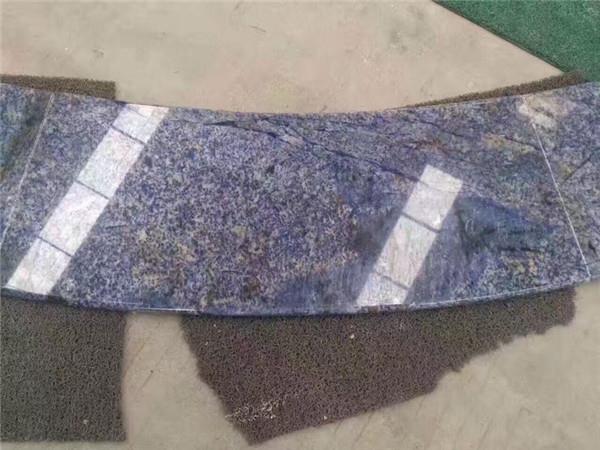 blue bahia granite polished