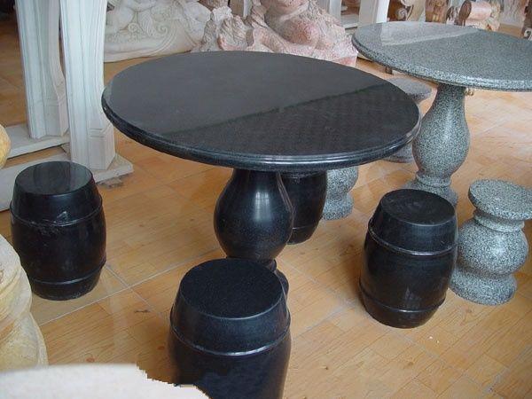 garden stone table