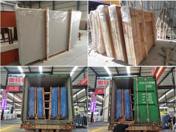 calacatta gold marble packing loading calacatta gold marble packing loading