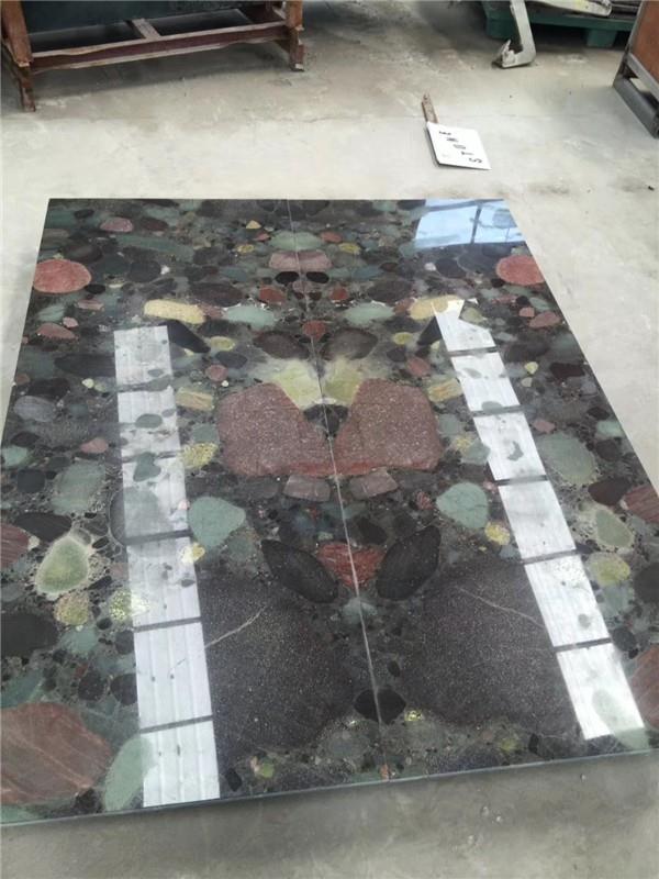 Green Granite Slab