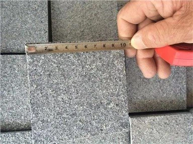 G654 گرینائٹ ہموار پتھر