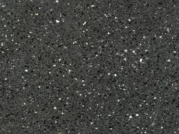black terrazzo tile polish for floor