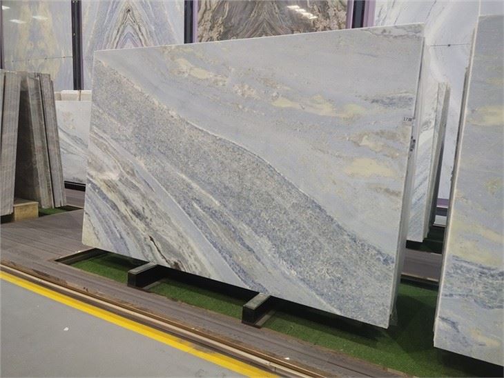 Blue Crystal Marble