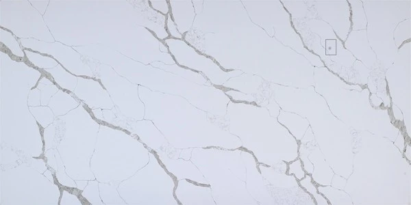 Calacatta Laza Gold Quartz pattern