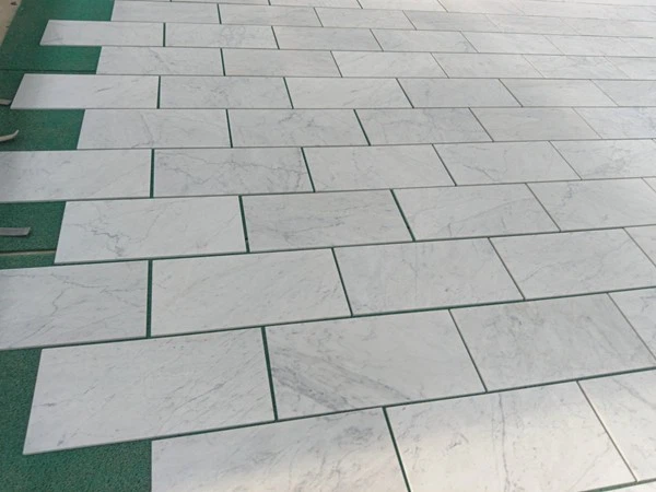 Honed Carrara Tiles