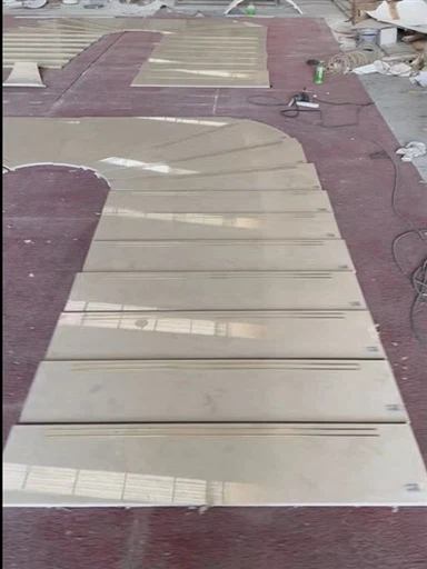 عثمانی خاکستری ماربل سرپل سیڑھیاں