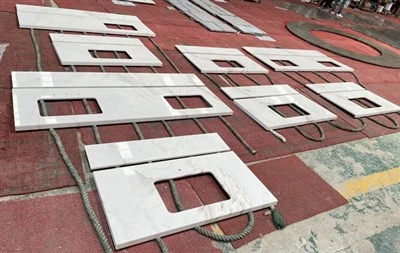 سفید ماربل باتھ روم کاؤنٹر ٹاپس