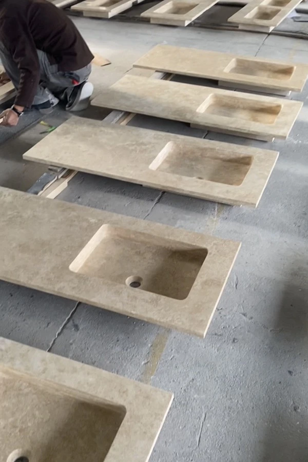 Travertine Sink