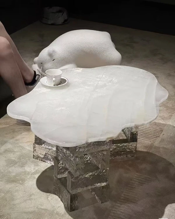 White Onyx Coffee Tables
